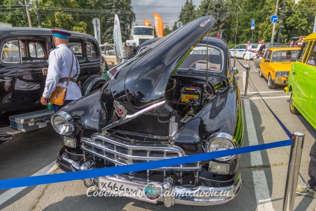 Покатушки на 24-й Волге в город суровых мужчин. Фестиваль "Машина времени"