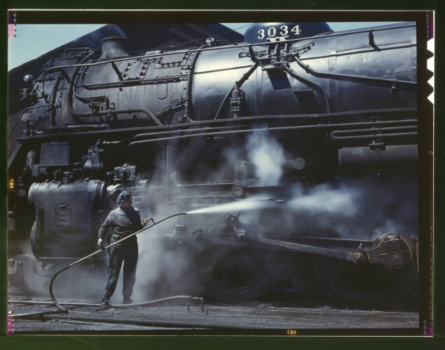 Фотографии США: 20 век, начало 40-х. Железнодорожное машиностроение и транспорт