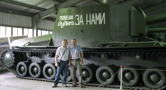 Посещение музея в Кубинке