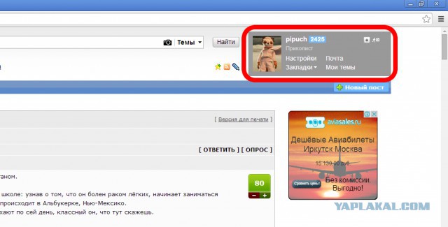pipuch, вот так я тобой залогинелся...