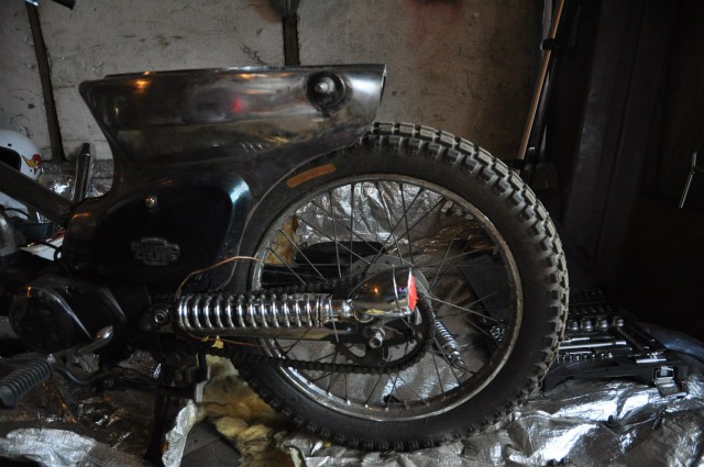 Кастом-мопед Honda Super Cub своими руками