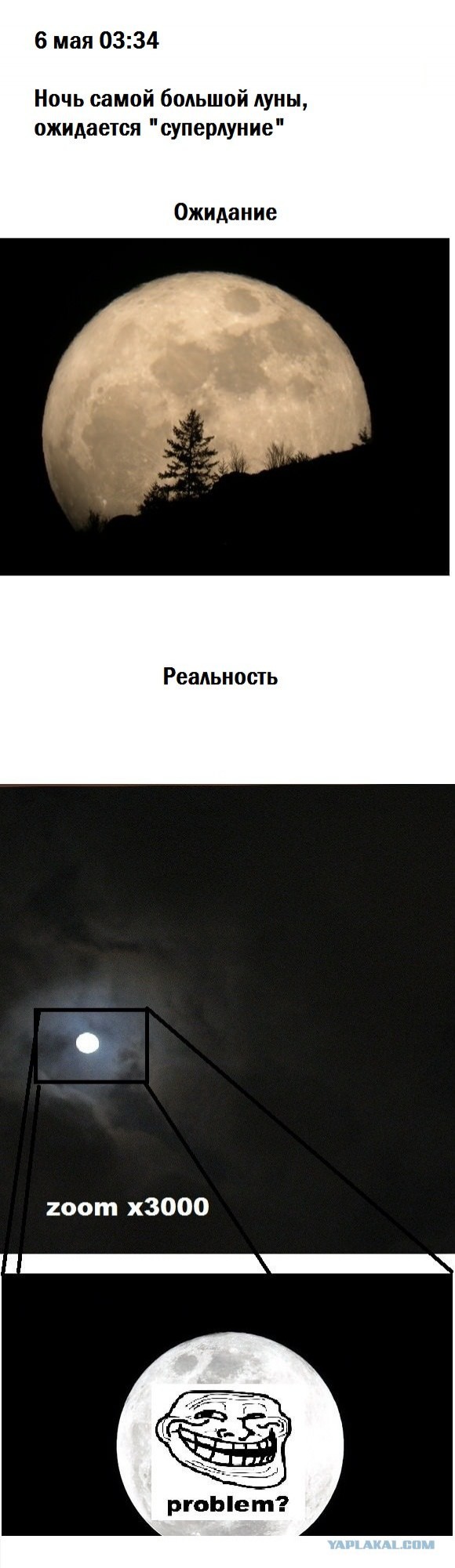 Луна приблизится к Земле