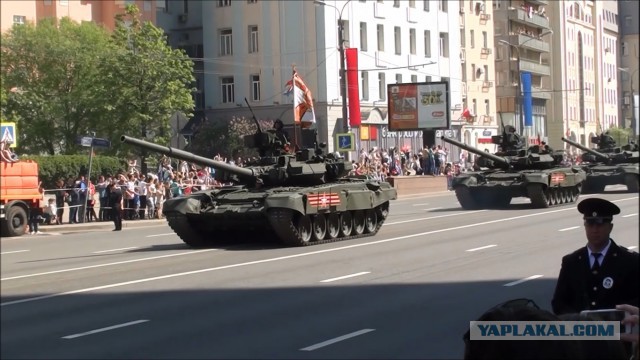 Поездка с сыном в Москву на 9 мая