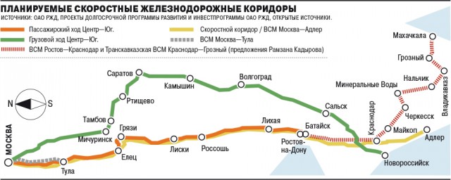 Кадыров просит Москву оплатить строительство высокоскоростной Транскавказской магистрали в Грозный за 1 трлн рублей