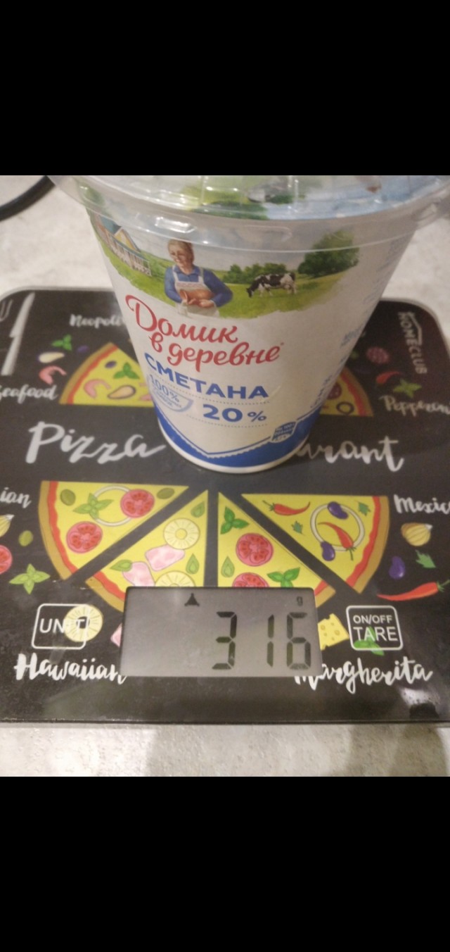 Сметана "Домик в деревне"