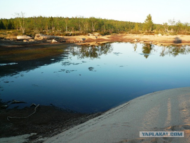 Серебрянское водохранилище.