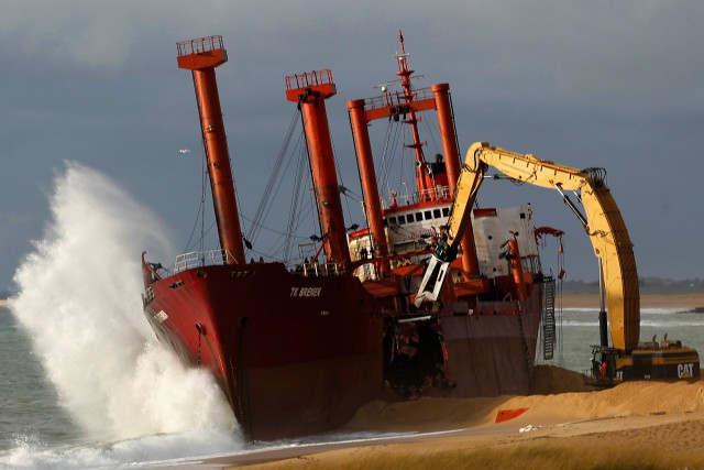 Как резали TK BREMEN