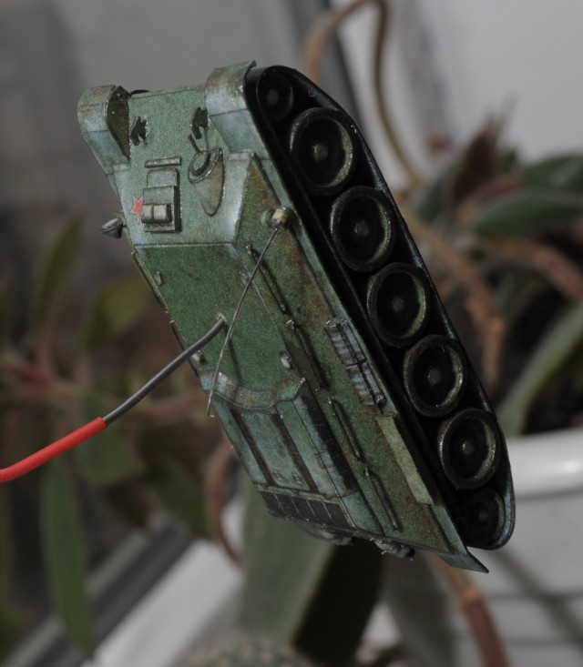 Сборка модели Т-34-76 обр. 1943 г. 1:100