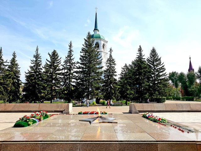 Прогулка по зимнему солнечному Иркутску