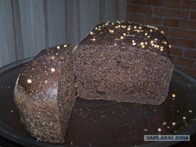 Хлеб заливной с солодом и ржаной мукой