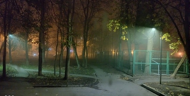Туман в Москве