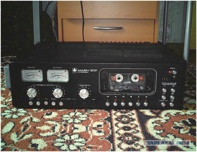 Стационарные кассетные магнитофоны