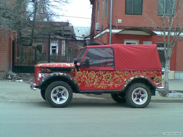 Хохлома тюнинг! (2 фото)