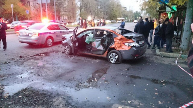 В Москве дети устроили массовую аварию на каршеринге