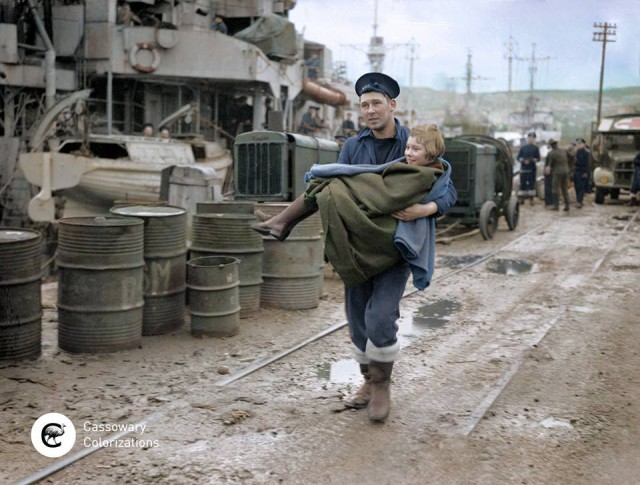 Архивные фотографии в цвете