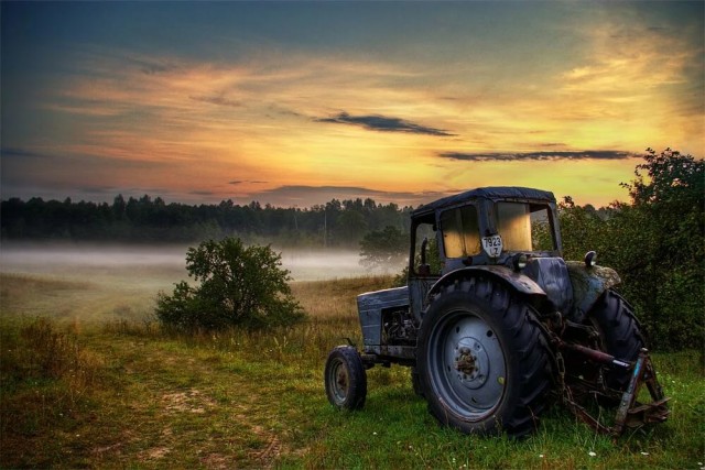 Просто красиво. Несколько ночных деревенских фото