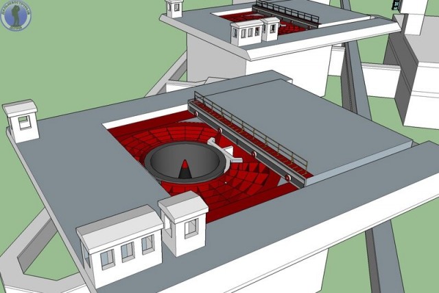 Взорванный в 70-х комплекс группового старта ядерных ракет 551-го РП