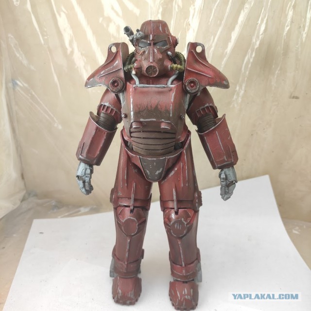 Модельки силовой брони из Fallout 4 и 76