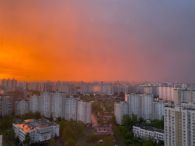 Вот такой рассвет сегодня в Москве. 2023 Афиша МСК Москва и Подмосковье Мероприя