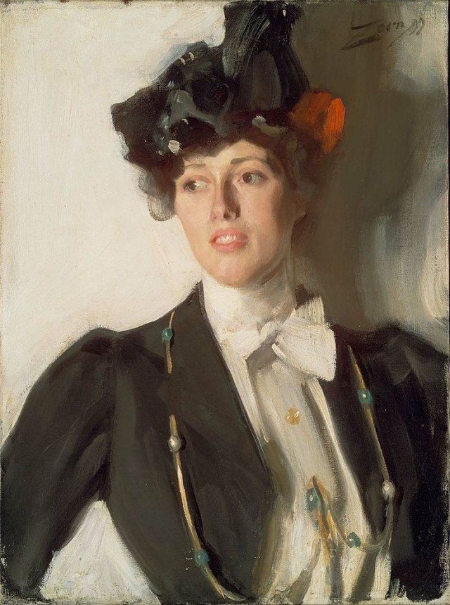 «На природе» Худ. Андерс Цорн. 1888 г.