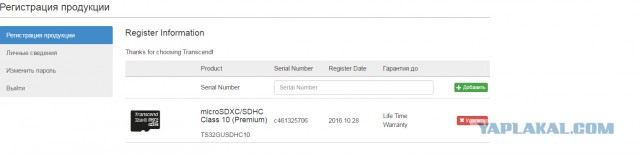 Как я менял по гарантии карту памяти