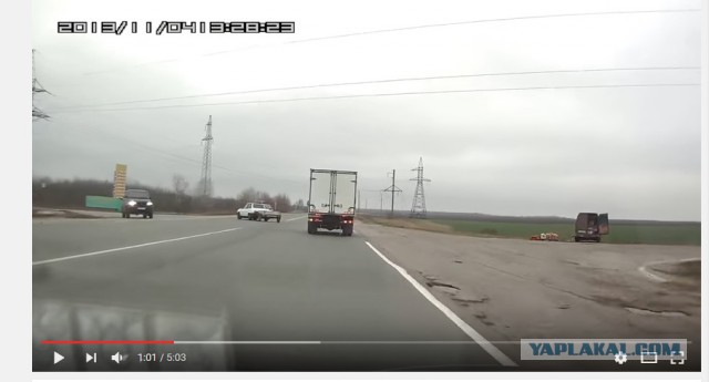 3 видео одного ДТП