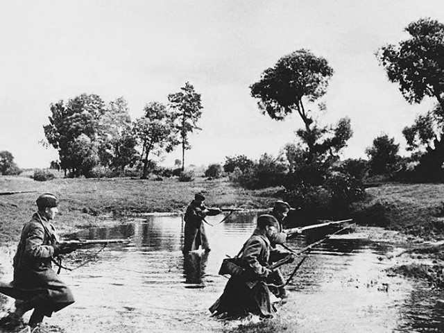 Красная армия в боях 1941г