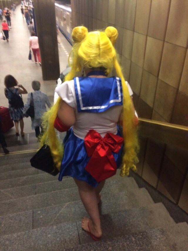 Модники из российского метрополитена