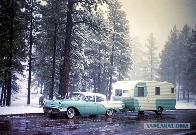 Автомобильная Америка 50-60х