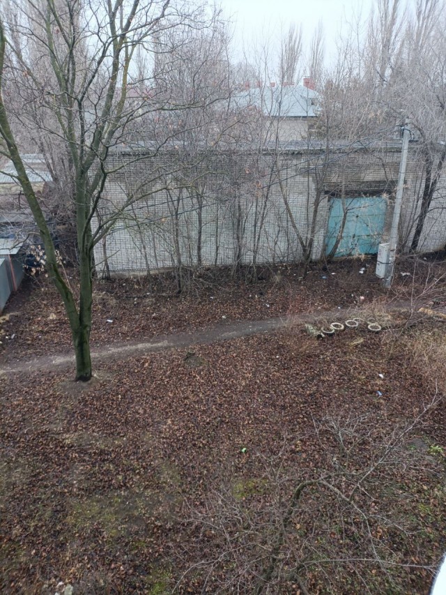 За окном