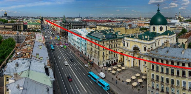 СпБ с Думской башни. Прям шедевр ?
