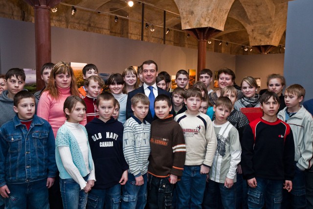 Как это делается: Визит президента на выставку