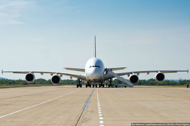 А-380 в Тулузе