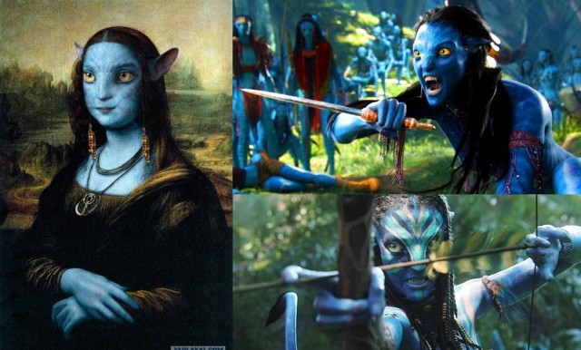 Мона Лиза в наше время.