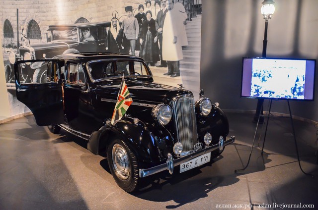 Королевский автопарк в Иордании