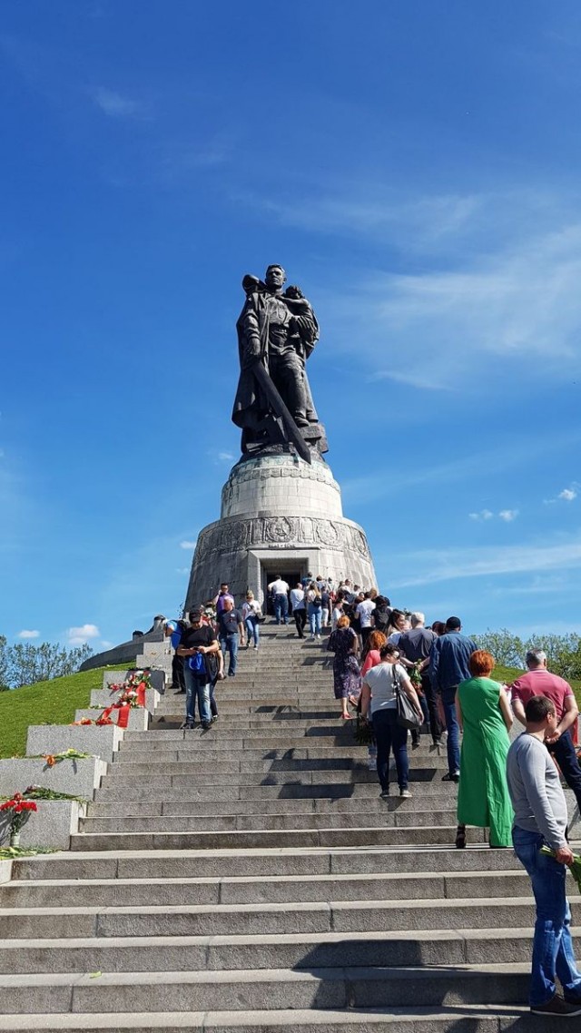 День Победы, Трептов парк. Берлин 2020