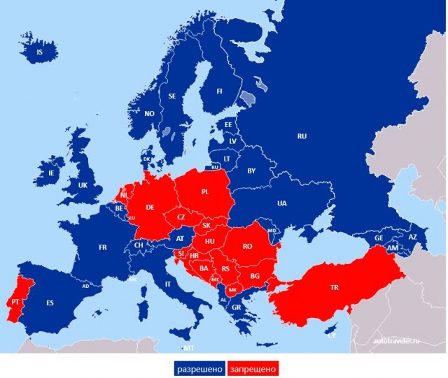 Россиян предложили штрафовать за использование шипованных шин летом