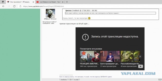 Они прилетели?