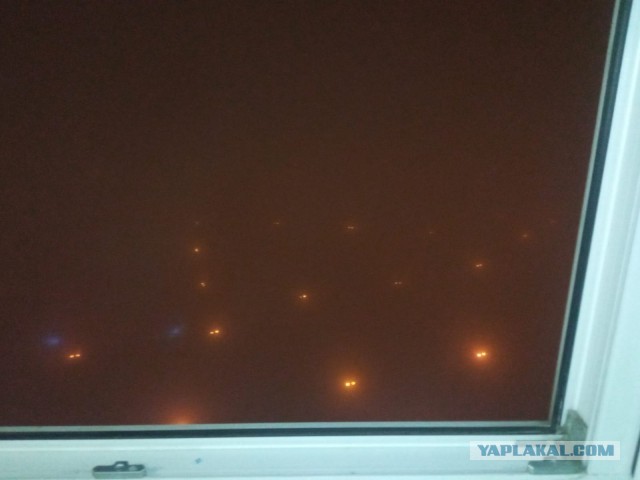 Туман в Москве