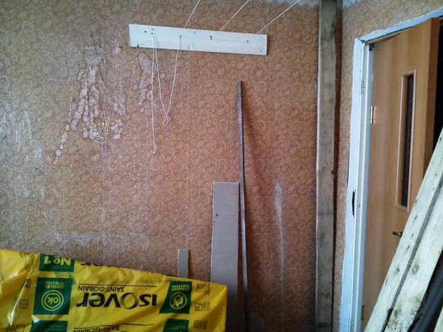 Ремонт второго этажа (спальня)