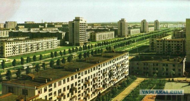 Архитектура новых спальных районов