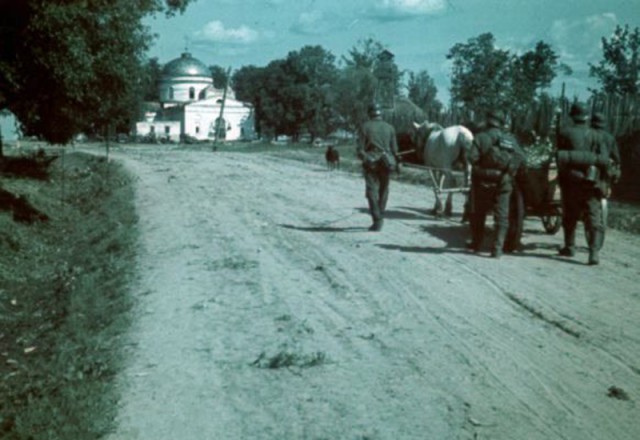 1941 год в цвете. Война