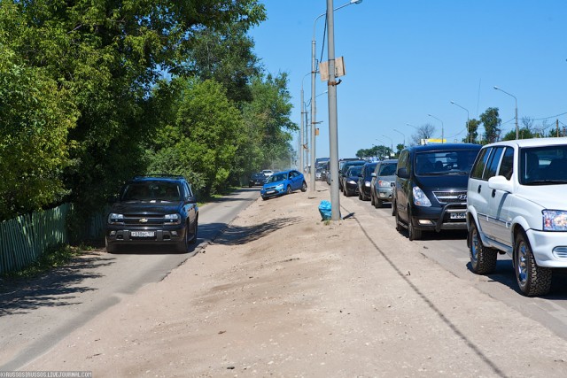 Город в осаде - ремонт на Ленинградском шоссе