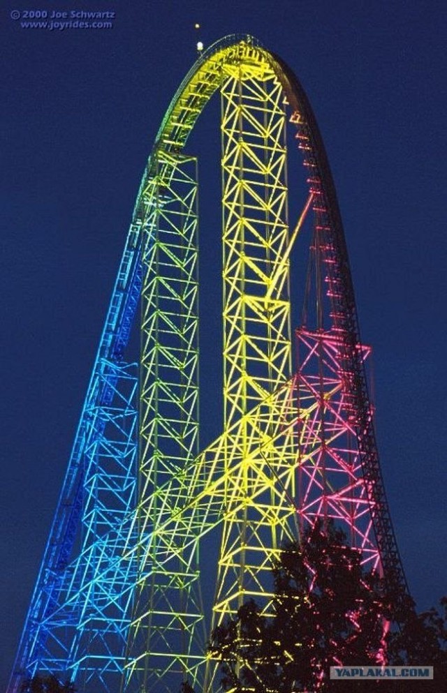 Американская горка Millenium Force (43 фото+видео)