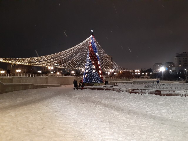 Зима пришла в Севастополь