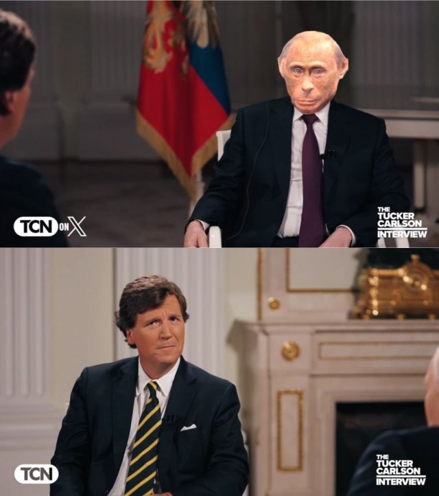 Интервью Такера Карлсона с Владимиром Путиным