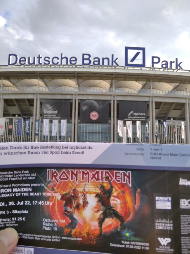 Как я ходил в концерт Iron Maiden