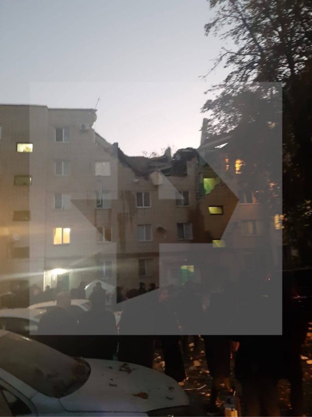 Взрыв газа в жилом доме в городе Черкесск Карачаево-Черкесской Республики