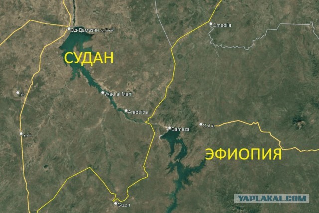 Эфиопия завершила строительство крупной ГЭС и вызывала недовольство Судана и Египта
