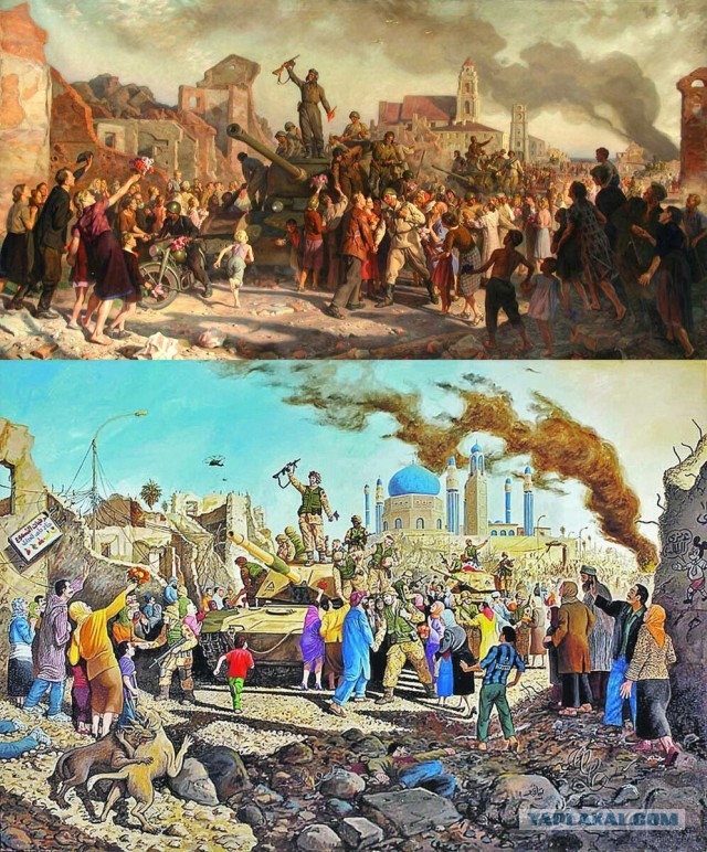 Последний солдат с картины «Минск. 3 июля 1944 год» не смог поехать из Екатеринбурга в Белоруссию. Фото
